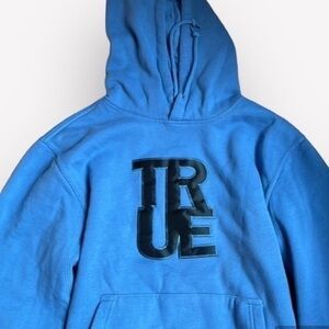 🍕🪻TRUE SF Hoodie Sweatshirt Blue | Men’s Small | Streetwear Core